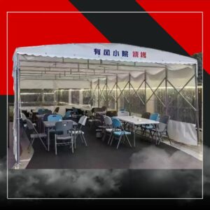 Тентовый-мобильный ангар на колёсах SL10