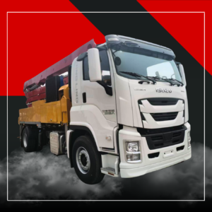 Автобетононасос ISUZU GIGA (25 м, 300 л.с., Евро-6)