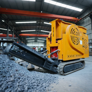 Мобильная щековая дробилка D430